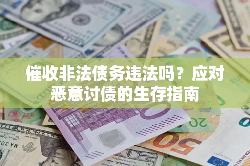 北京催收非法债务违法吗？应对恶意讨债的生存指南