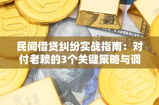 北京民间借贷纠纷实战指南：对付老赖的3个关键策略与调解盲区解析
