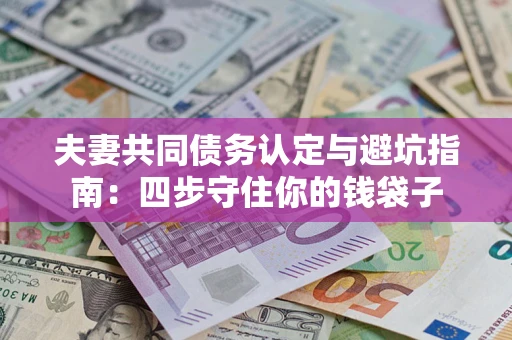 北京夫妻共同债务认定与避坑指南：四步守住你的钱袋子