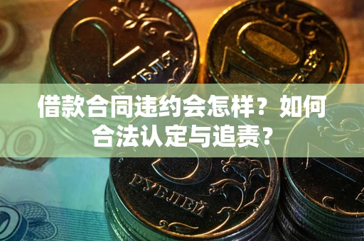 北京借款合同违约会怎样？如何合法认定与追责？