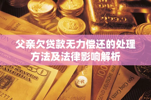 北京父亲欠贷款无力偿还的处理方法及法律影响解析