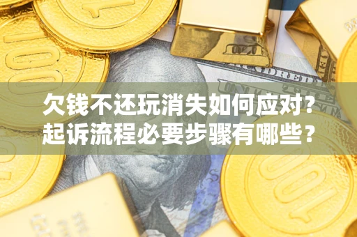 北京欠钱不还玩消失如何应对？起诉流程必要步骤有哪些？