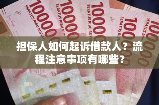 北京担保人如何起诉借款人？流程注意事项有哪些？